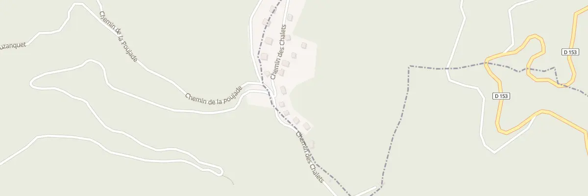 Plan du 5607 La Borie à Lasalle