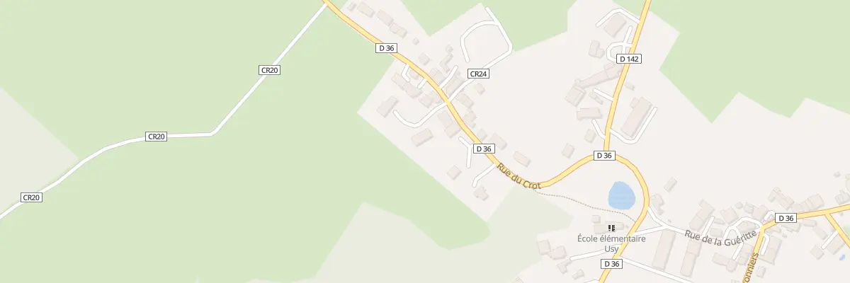 Plan du 9 Rue du Crot à Domecy-sur-Cure