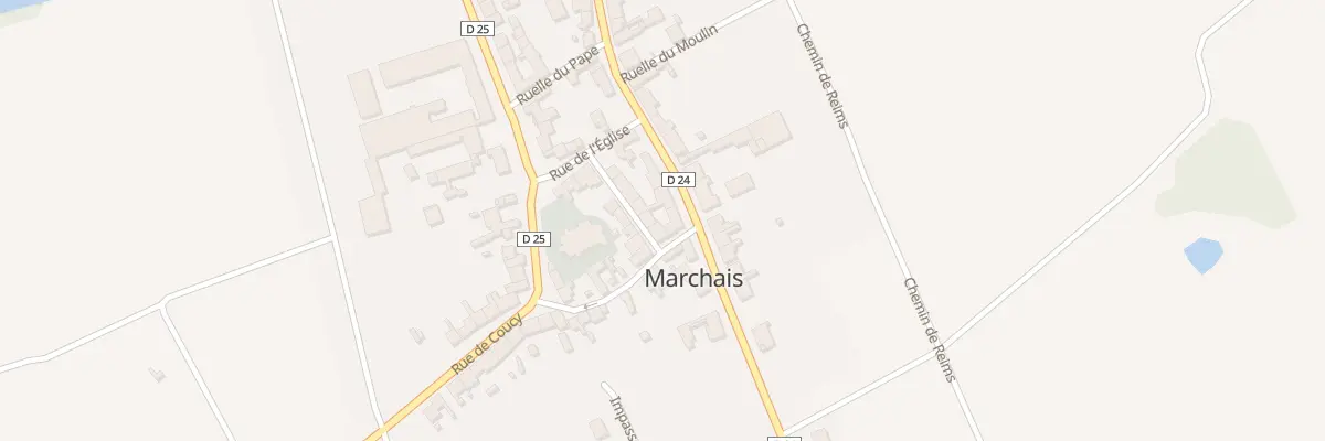 Plan du 7 Rue de Reims à Marchais