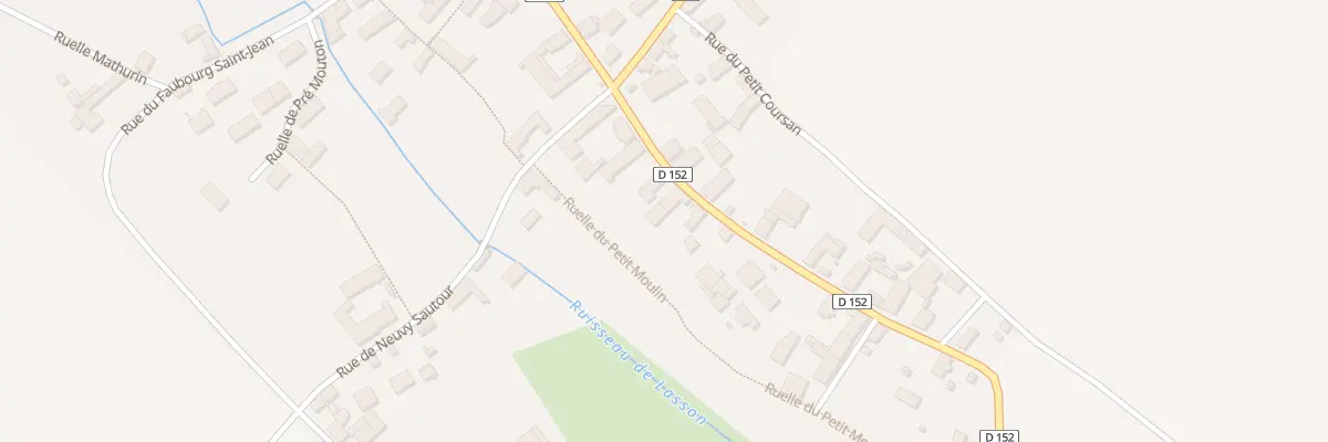 Plan du 40 Gr Grande Rue à Lasson