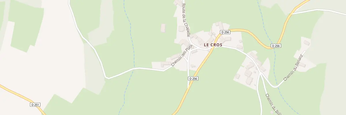 Plan du 5103 Le Cros à Saint-Just