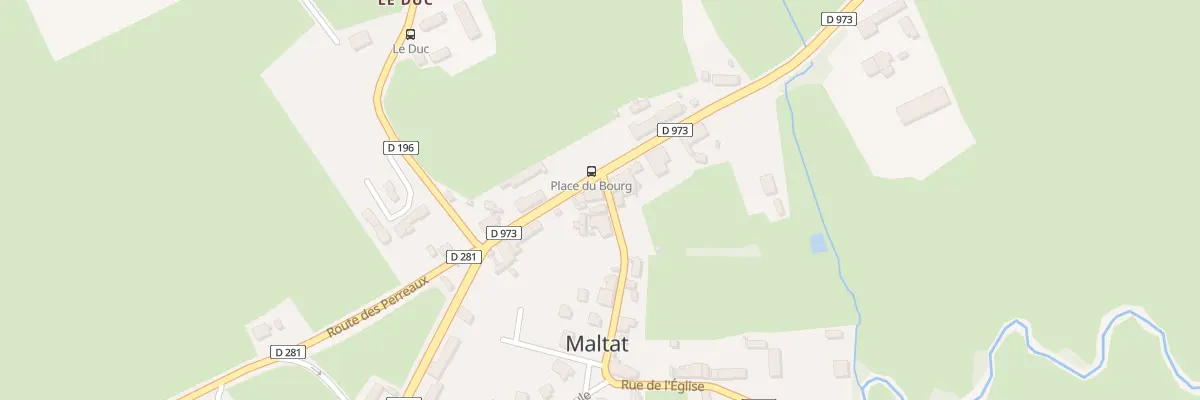 Plan du 5019 Le Bourg à Maltat