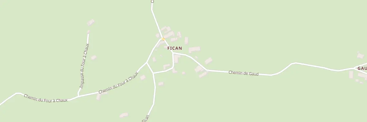 Plan du 5052 Fican à Saint-Romain-d’Urfé