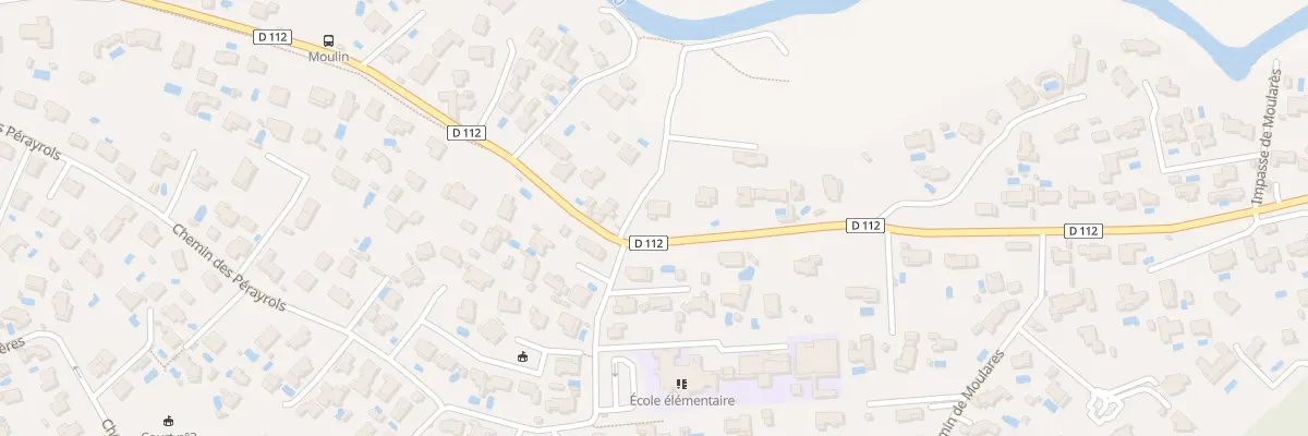 Plan du 609 Ach Ancien Chemin du Moulin aux Matelles