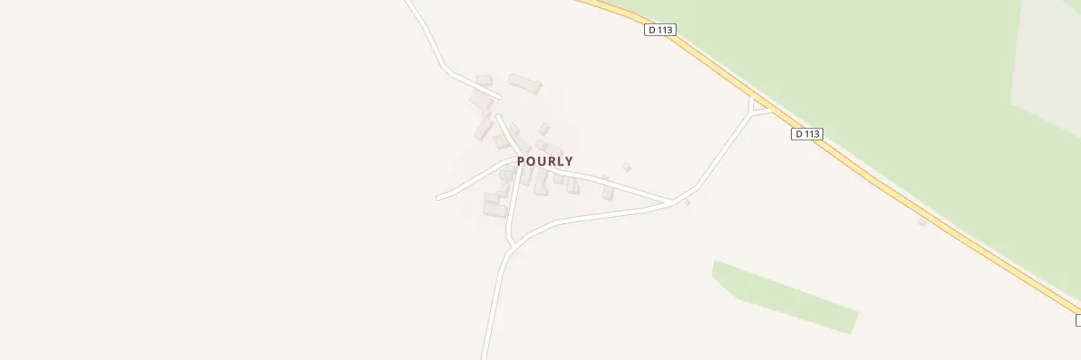 Plan du 3 Rue de Pourly à Joux-la-Ville