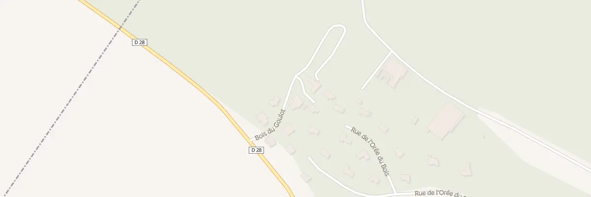 Plan du 6 Bois du Goulot à Prouilly