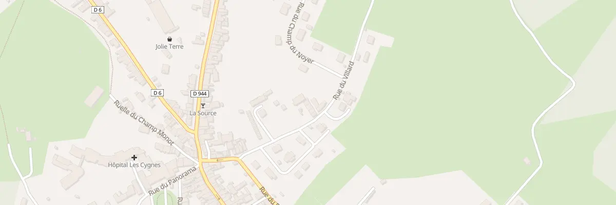 Plan du 27 Rue du Villard à Lormes