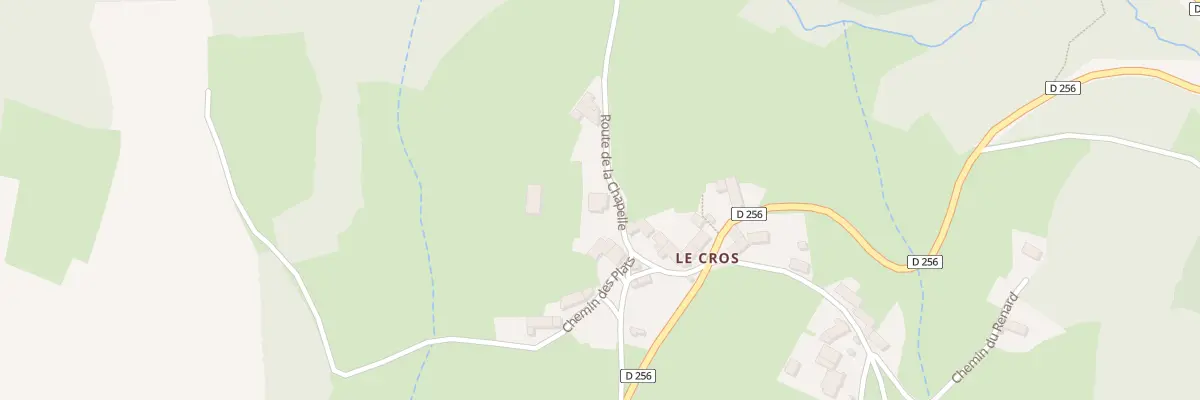 Plan du 5087 Le Cros à Saint-Just