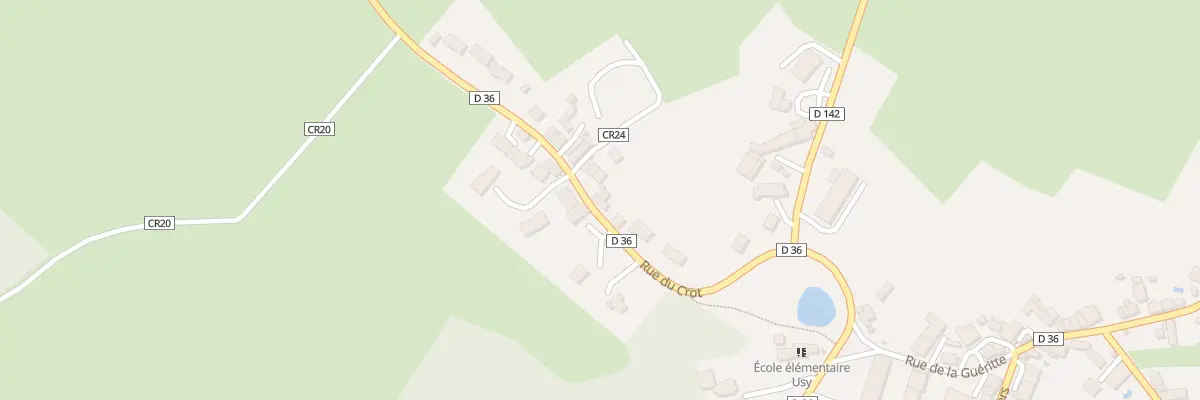 Plan du 6 Rue du Crot à Domecy-sur-Cure