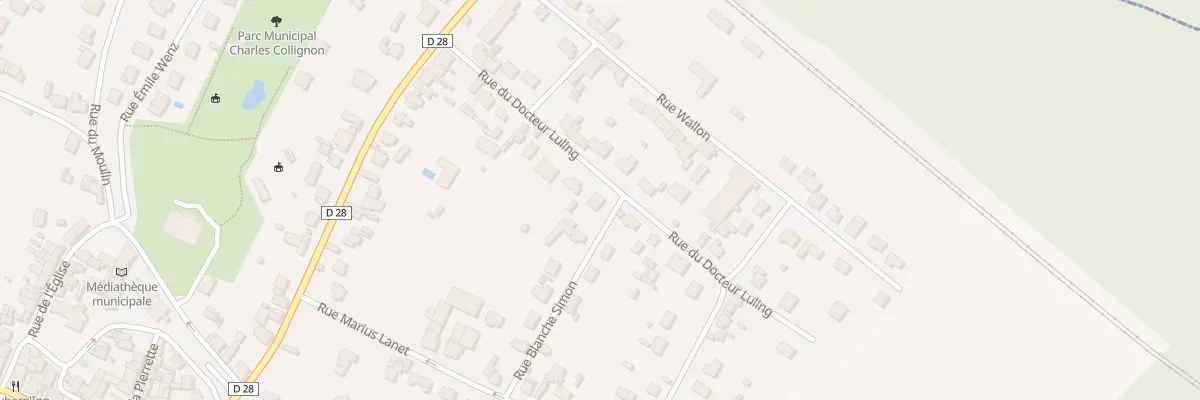 Plan du 23 Rue du Docteur Luling à Jonchery-sur-Vesle