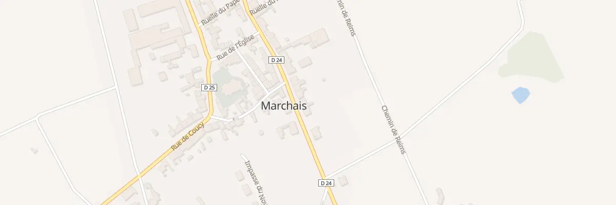 Plan du 22 Rue de Reims à Marchais