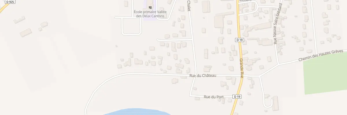 Plan du 14 Rue du Chalet à Pontavert
