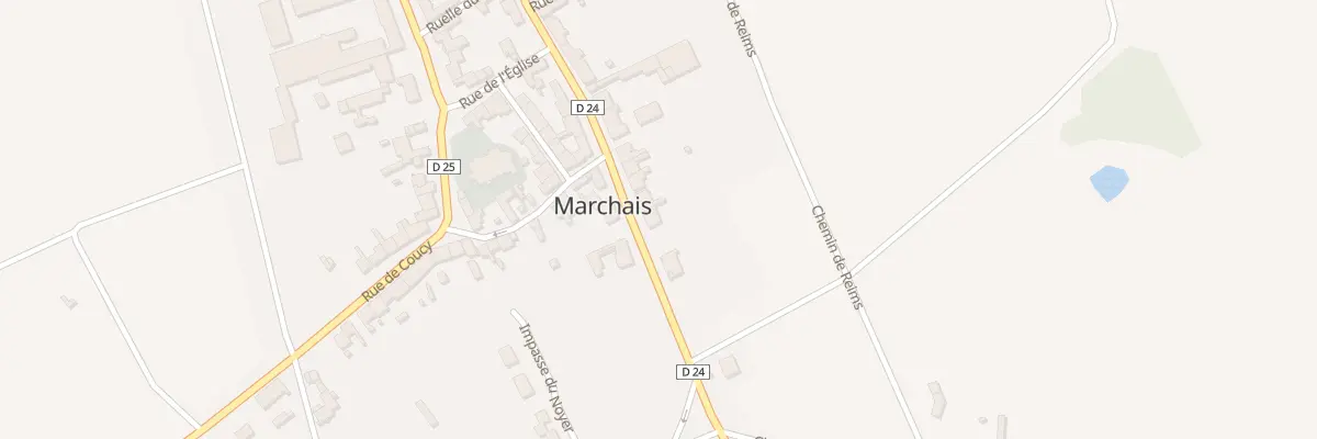 Plan du 24 Rue de Reims à Marchais