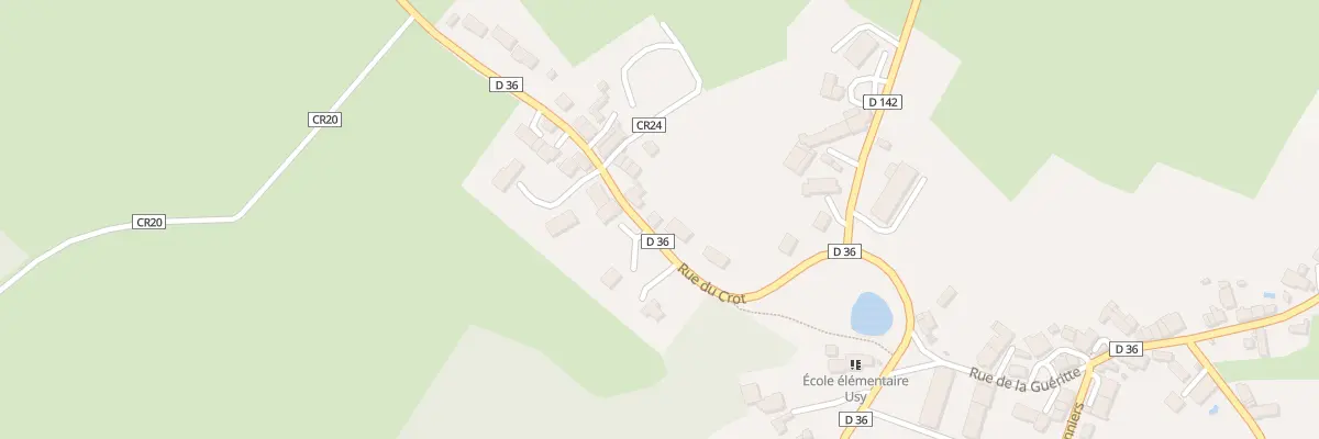 Plan du 4 Rue du Crot à Domecy-sur-Cure