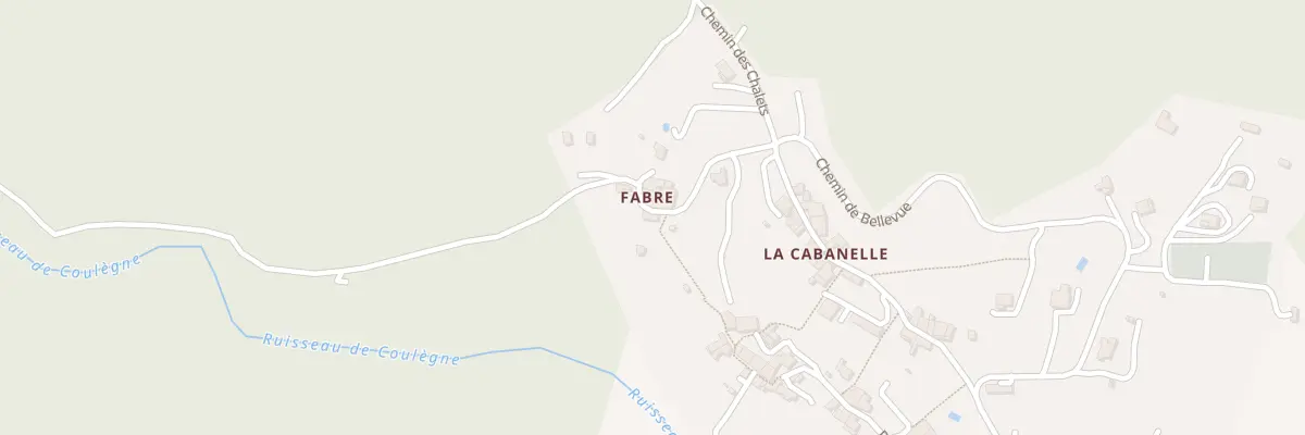 Plan du 5091 Fabre à Colognac