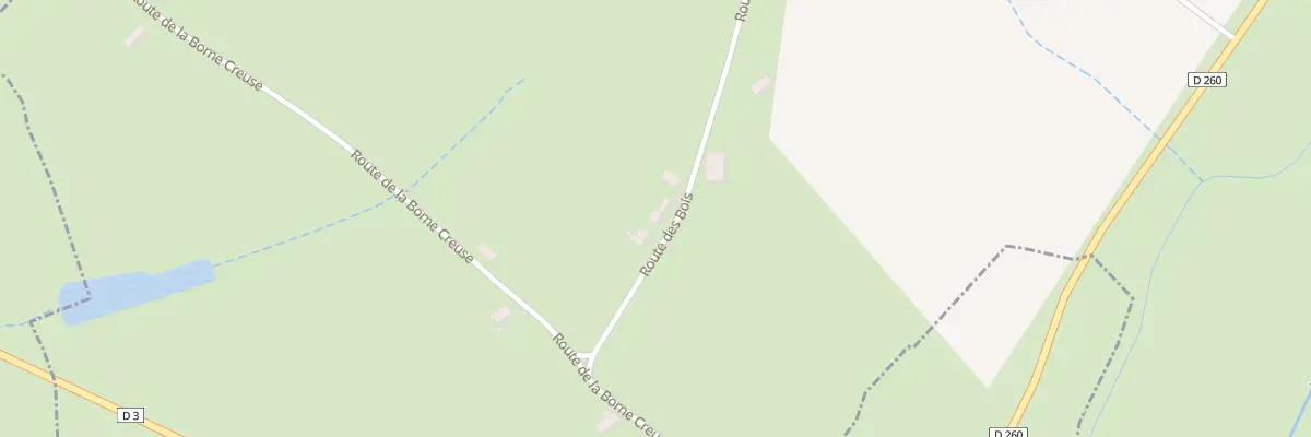 Plan du 9 Rte des Bois à Ternant