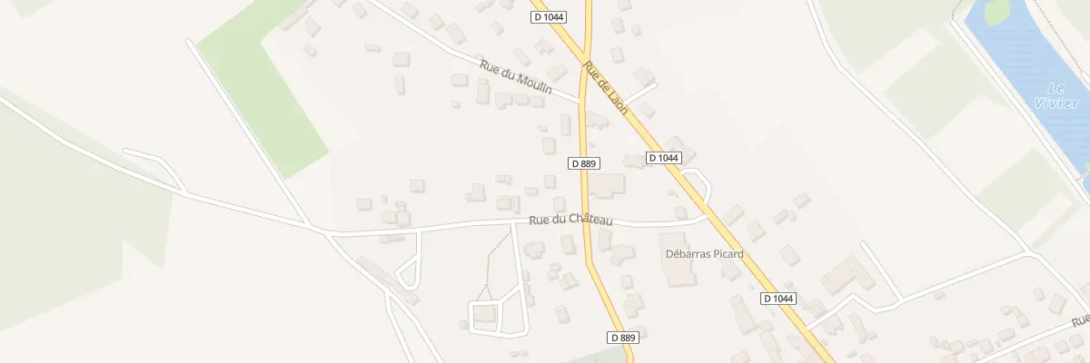 Plan du 15 Rue de la Poterne à Corbeny