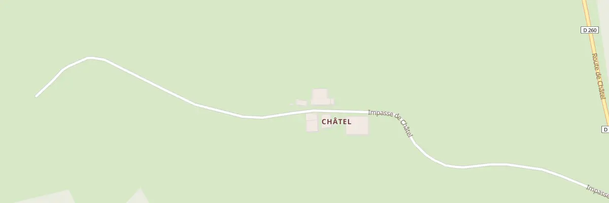 Plan du 4 Imp de Châtel à Savigny-Poil-Fol