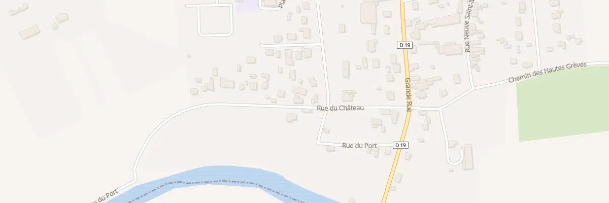 Plan du 6 Rue du Château à Pontavert
