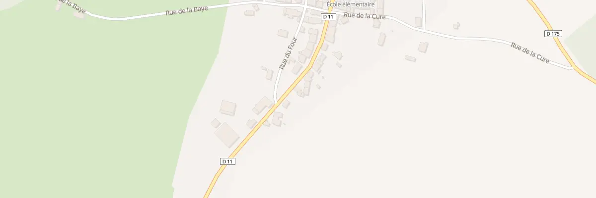 Plan du 59 Le Bourg à Blismes