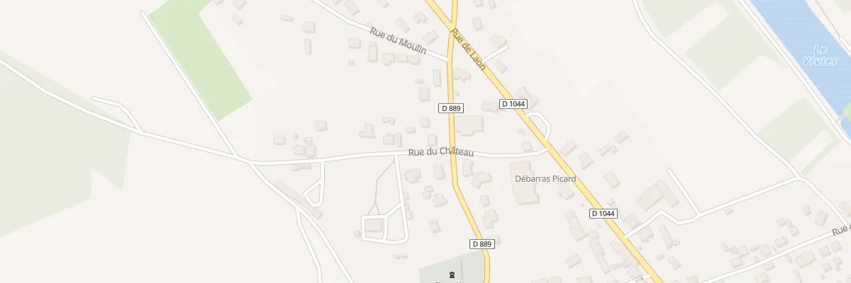 Plan du 13 Rue de la Poterne à Corbeny