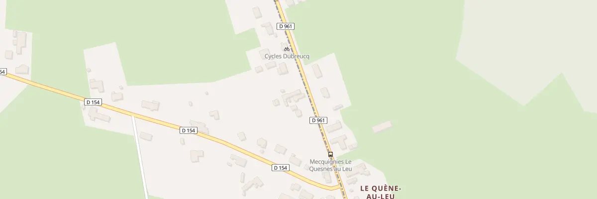 Plan du 869 Rte d’Avesnes à Mecquignies