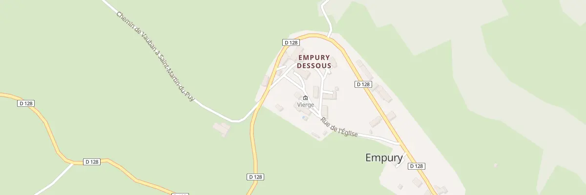 Plan du 6 Rue de l’Église à Empury