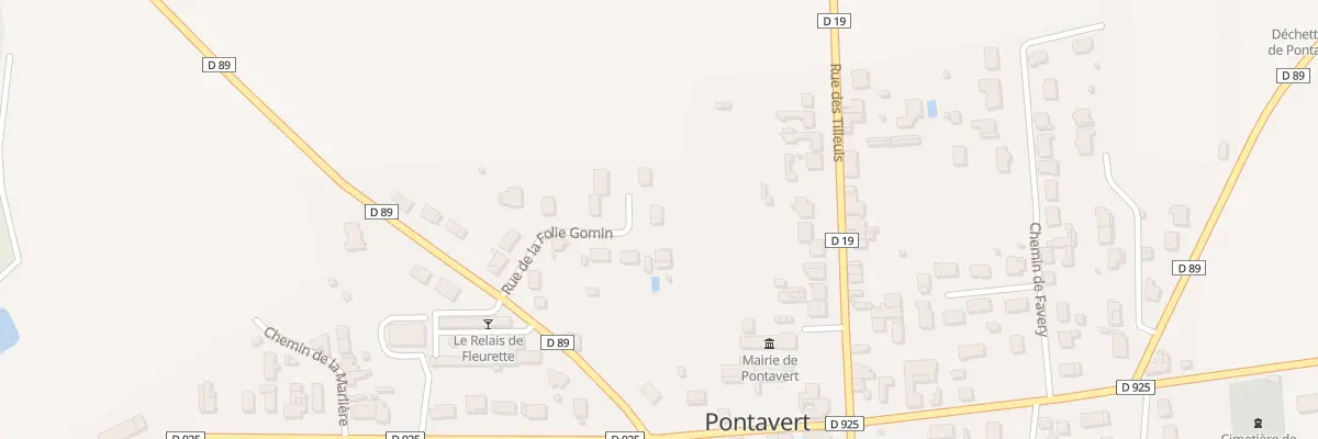 Plan du 8 Rue de la Folie Gomin à Pontavert