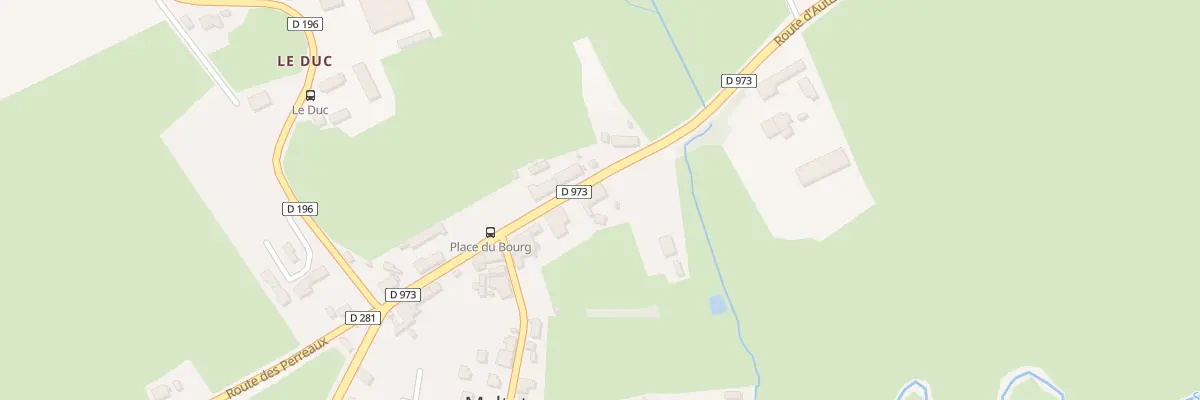 Plan du 208 Rte d’Autun à Maltat