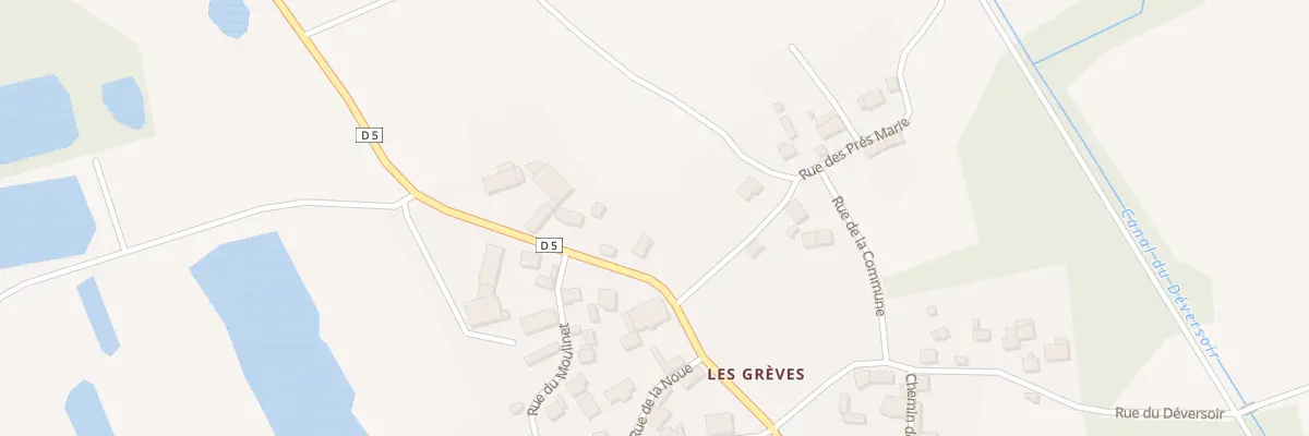Plan du 5000 Rue de la Barbuise à Bagneux