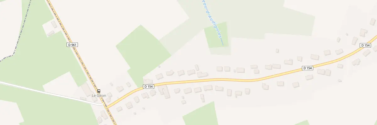 Plan du 215 Rte de la Longueville à Audignies