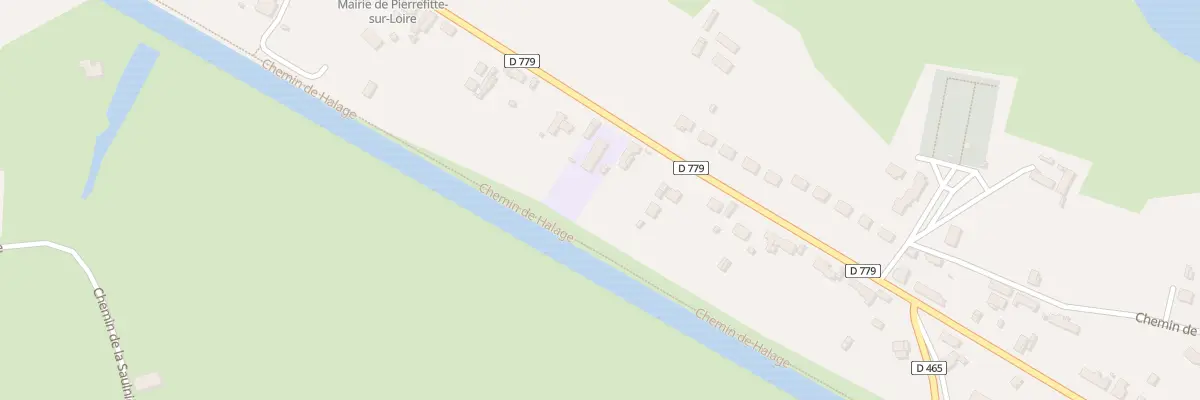 Plan du 30 Rte de Coulanges à Pierrefitte-sur-Loire