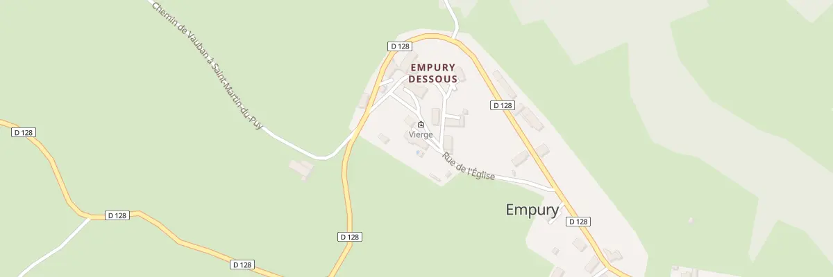 Plan du 8 Rue de l’Église à Empury