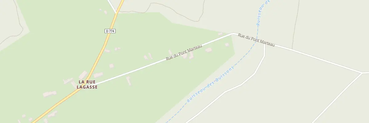 Plan du 4 Rue du Pont Marteau à Englancourt