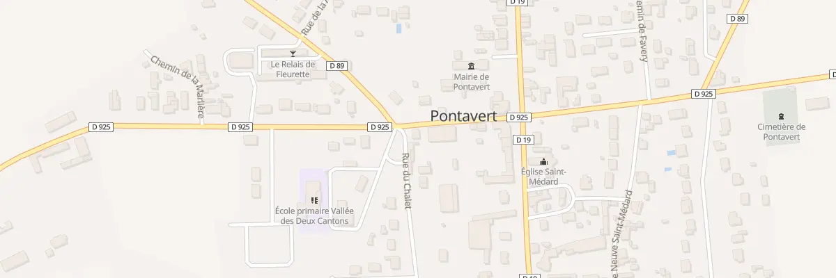 Plan du 3 Rte de Soissons à Pontavert