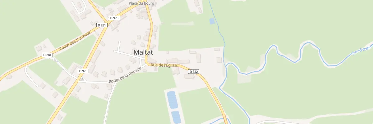 Plan du 269 Rue de l’Église à Maltat