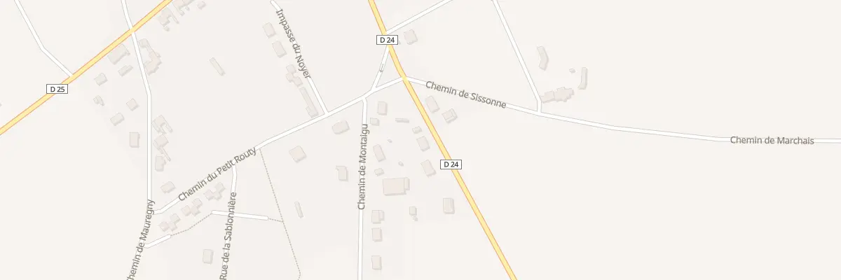 Plan du 15B Rue de Reims à Marchais