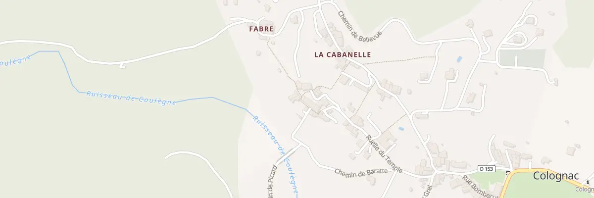 Plan du 5073 La Guralier à Colognac