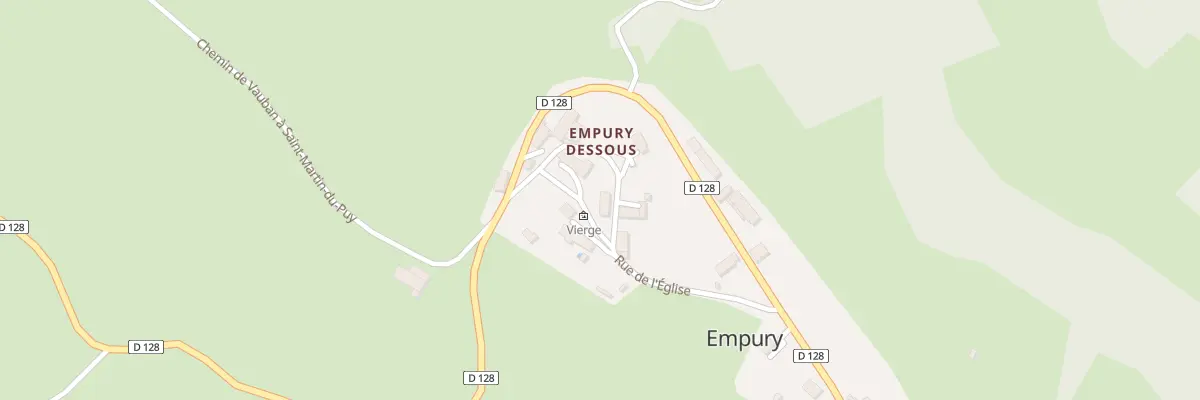 Plan du 4 Rue de l’Église à Empury