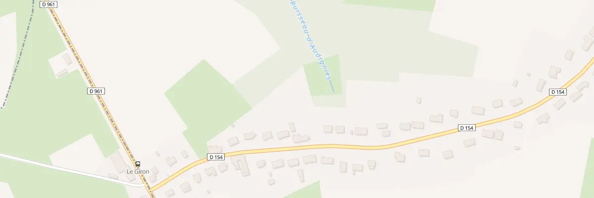 Plan du 235 Rte de la Longueville à Audignies