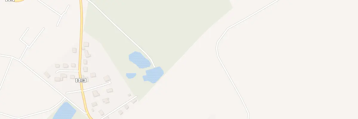 Plan des Parquis Ouest à Branscourt