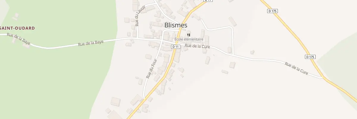 Plan du 1899 Rte de Moulins Engilbert à Blismes