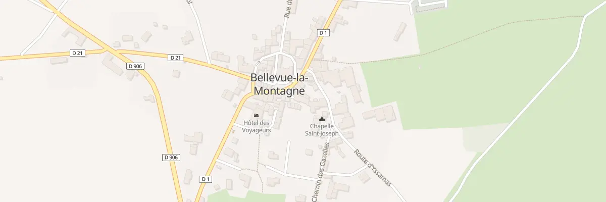 Plan du 5097 Le Bourg à Bellevue-la-Montagne