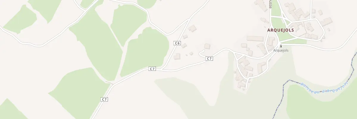 Plan du 6 Les Devezes à Rauret