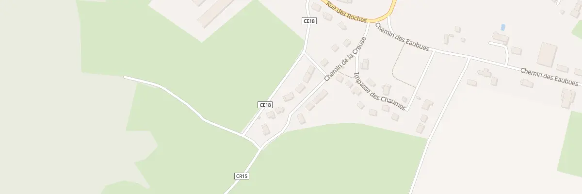 Plan du 14 Che de la Creuse à Domecy-sur-Cure