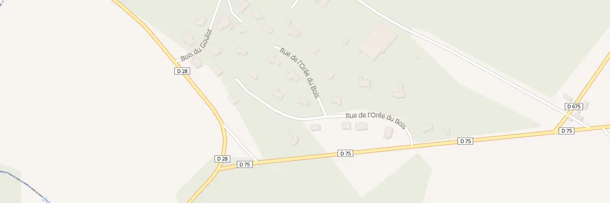 Plan du 6 Rue de l’Oree du Bois à Prouilly