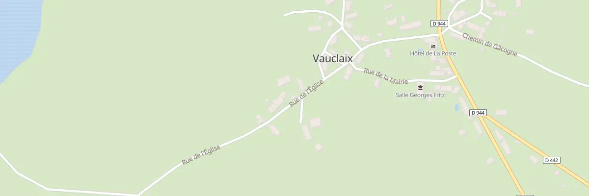 Plan du 10 Rue de l’Eglise à Vauclaix