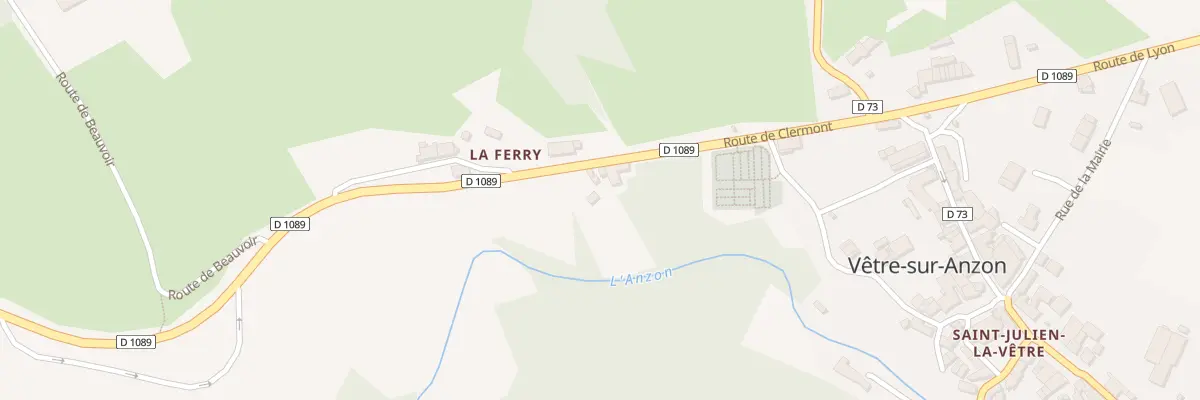 Plan du 9 Rte de Clermont à Vêtre-sur-Anzon