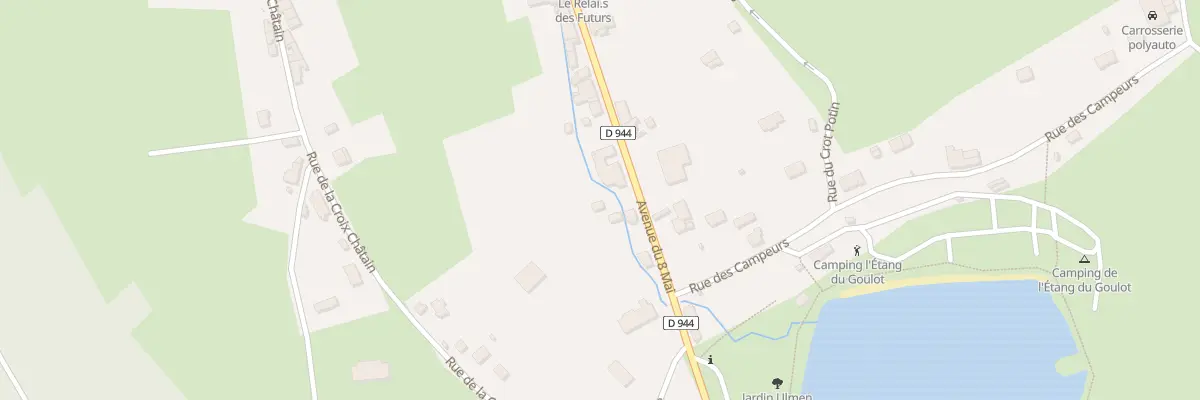 Plan du 28 Av du 8 Mai à Lormes