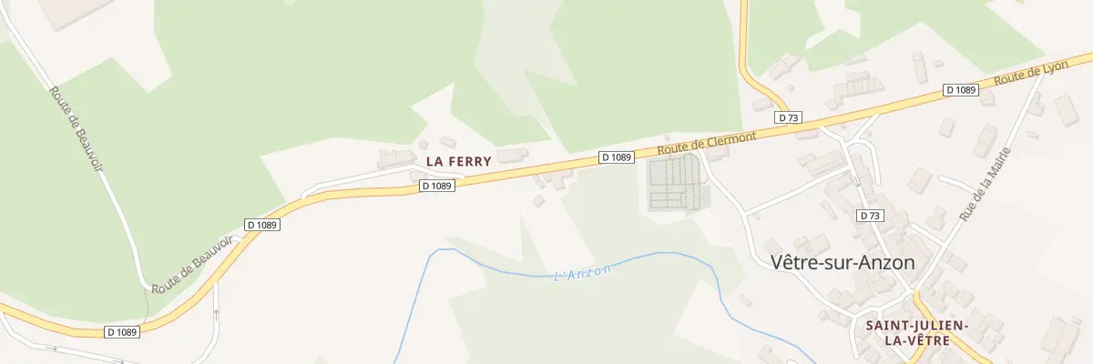 Plan du 5 Rte de Clermont à Vêtre-sur-Anzon